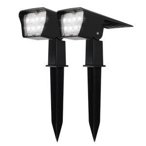 Solar spotlight garden light