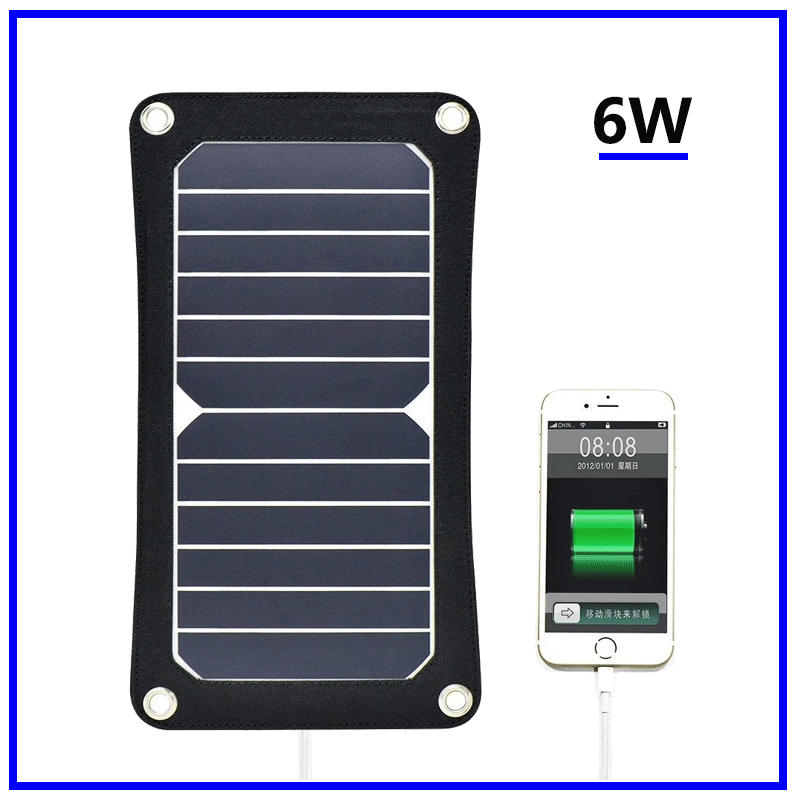 Solar charging panles