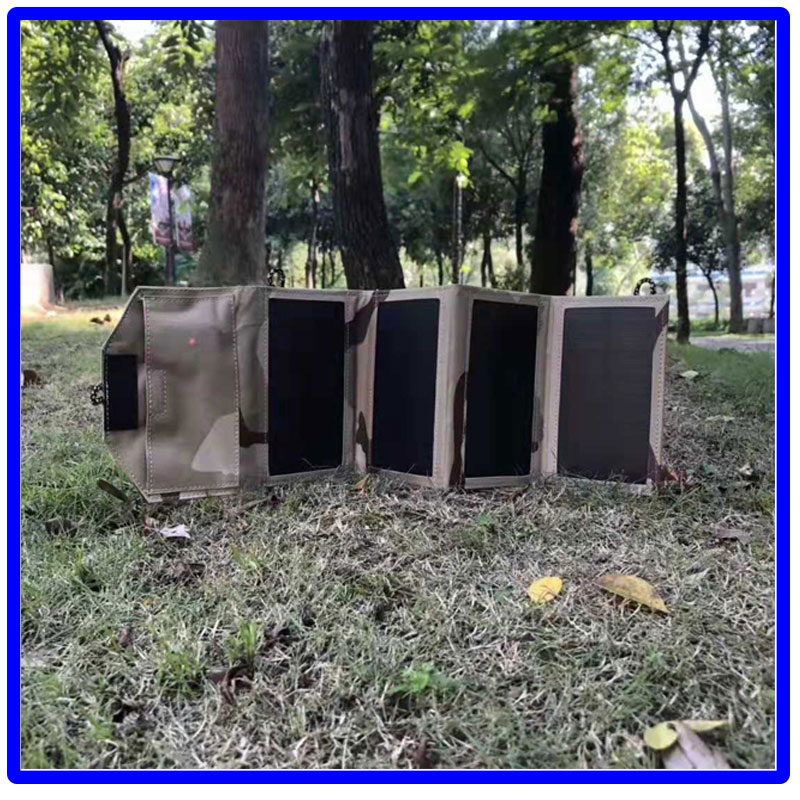 Solar folding bag