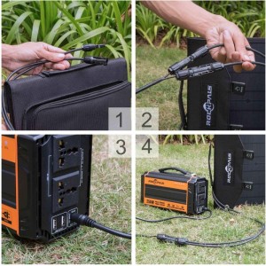 60W Solar folding bag