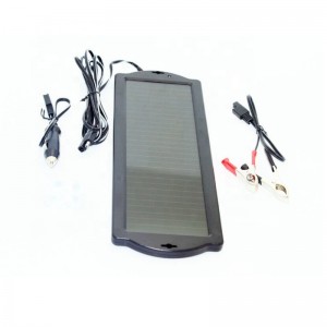 Car battery solar charger Outdoor amorphous silicon solar panel