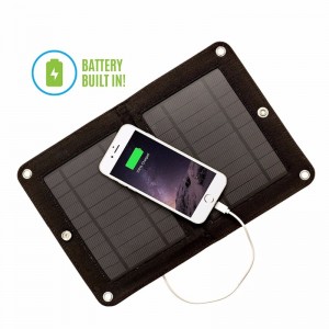 Wholesale Price 6W Foldable New Technology Solar Panels Charging Wallet Solar Panel Bag for Mobile Phone