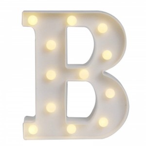 led marquee letter table light signs