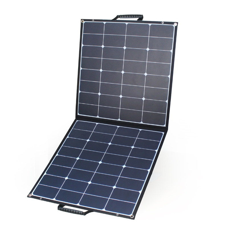 40W 60W 80W 100W 120W 150W 200W Portable Sunpower Foldable Solar Panel Charger For Power Stations