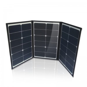 high-efficiency solar foldable solar panel folding bag portable 60w 100w 200w 120w folding solar panel