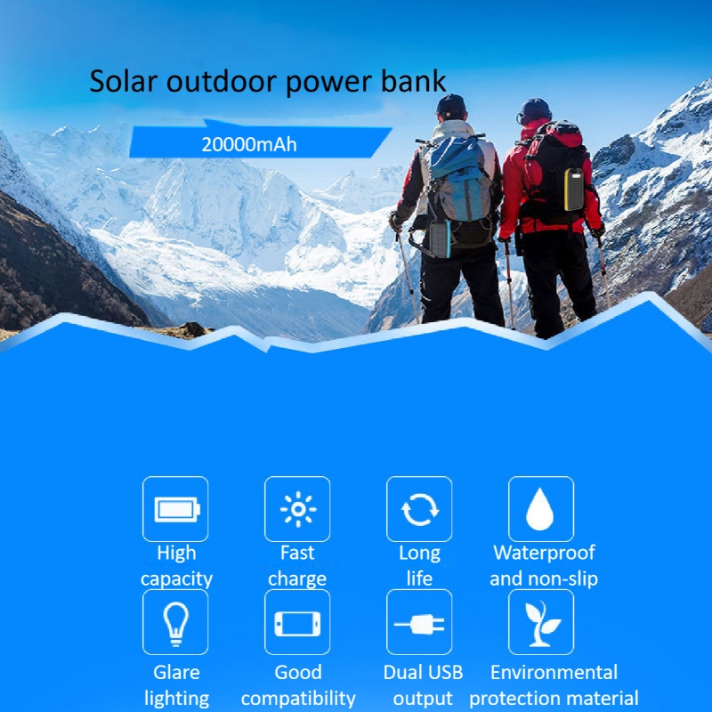 How about solar power bank