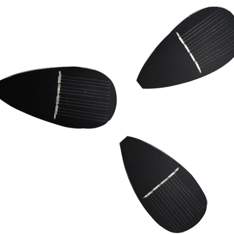 Customized Drop Shaped Small Size Irregular Leaf Shape Solar Panel Portable Off-grid Mini Home Solar Power Panels for House